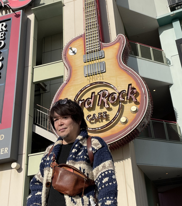 Furue Hisashi at USJ in Osaka, Winter 2023